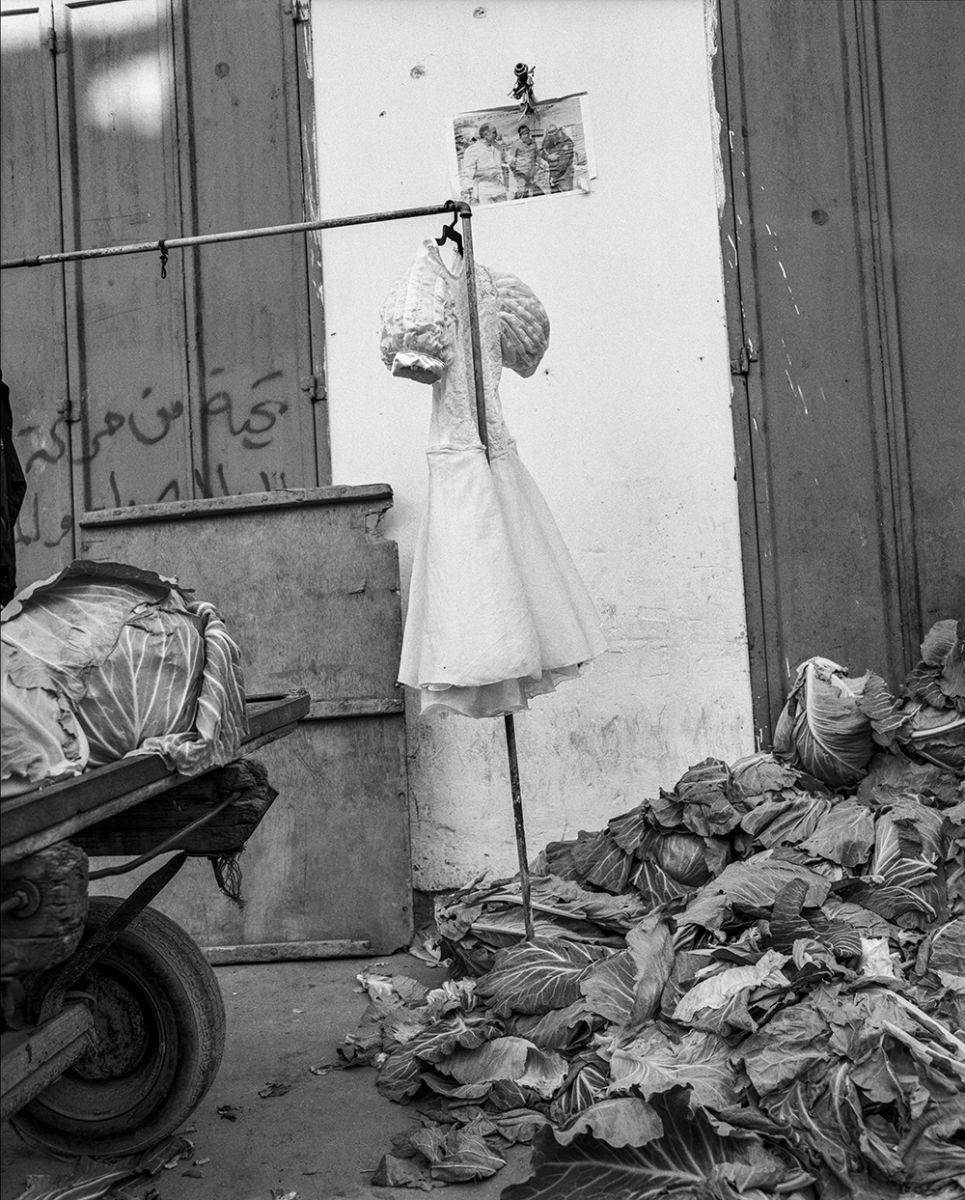 فستان العروس، حي الشجاعية، قطاع غزة، ١٩٩٥