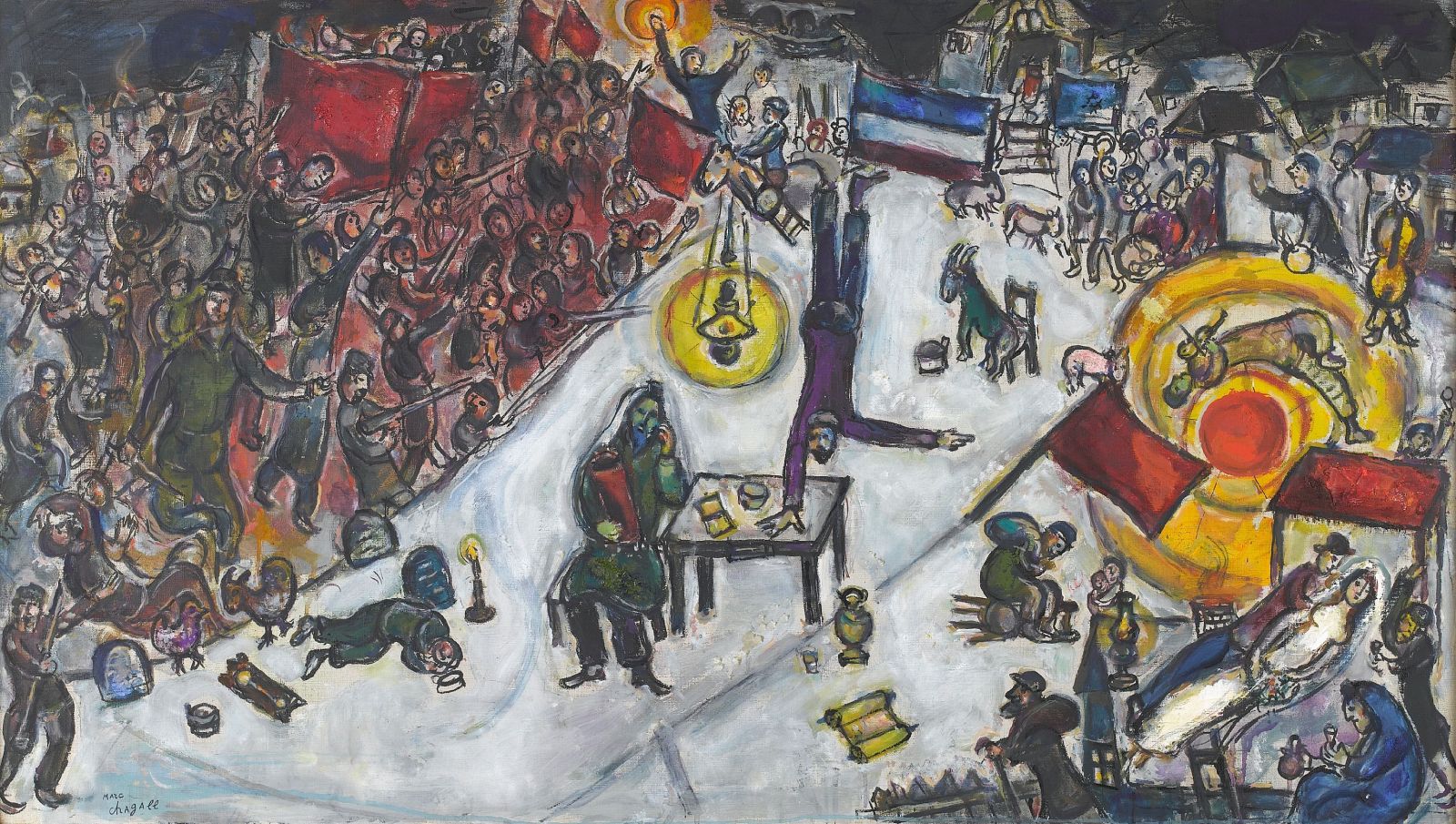 Marc Chagall, The Revolution 1968